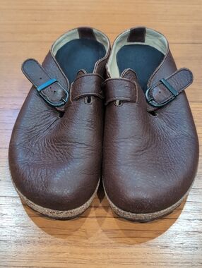 Haflinger Travel Leather Clog Style
